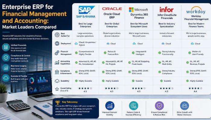 Enterprise ERP for Financial Management and Accounting