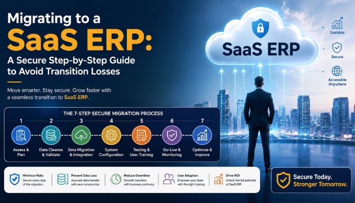 Migrating to a SaaS ERP: A Secure Step-by-Step Guide to Avoid Transition Losses
